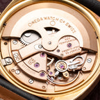 Omega Constellation C-Shape Automatic 18K Yellow Gold “OM Linen Dial” Ref. 168.017 from 1969
