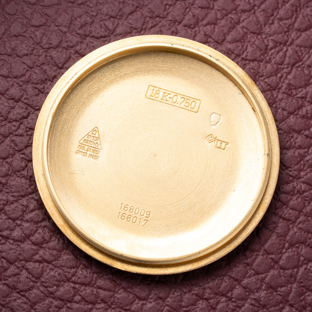 Omega Constellation C-Shape Automatic 18K Yellow Gold “OM Linen Dial” Ref. 168.017 from 1969