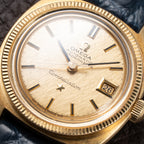 Omega Constellation Lady “C-Shape” OM Linen Dial 18K Yellow Gold Ref. 568.011 from 1968