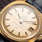 Omega Constellation Lady “C-Shape” OM Linen Dial 18K Yellow Gold Ref. 568.011 from 1968