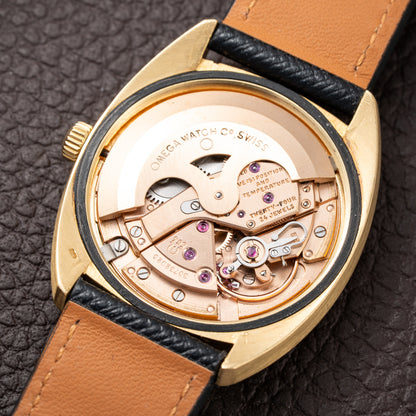 Omega Constellation “C-Shape” Fluted Bezel Automatic 18K Yellow Gold Ref. 168.017 from 1969