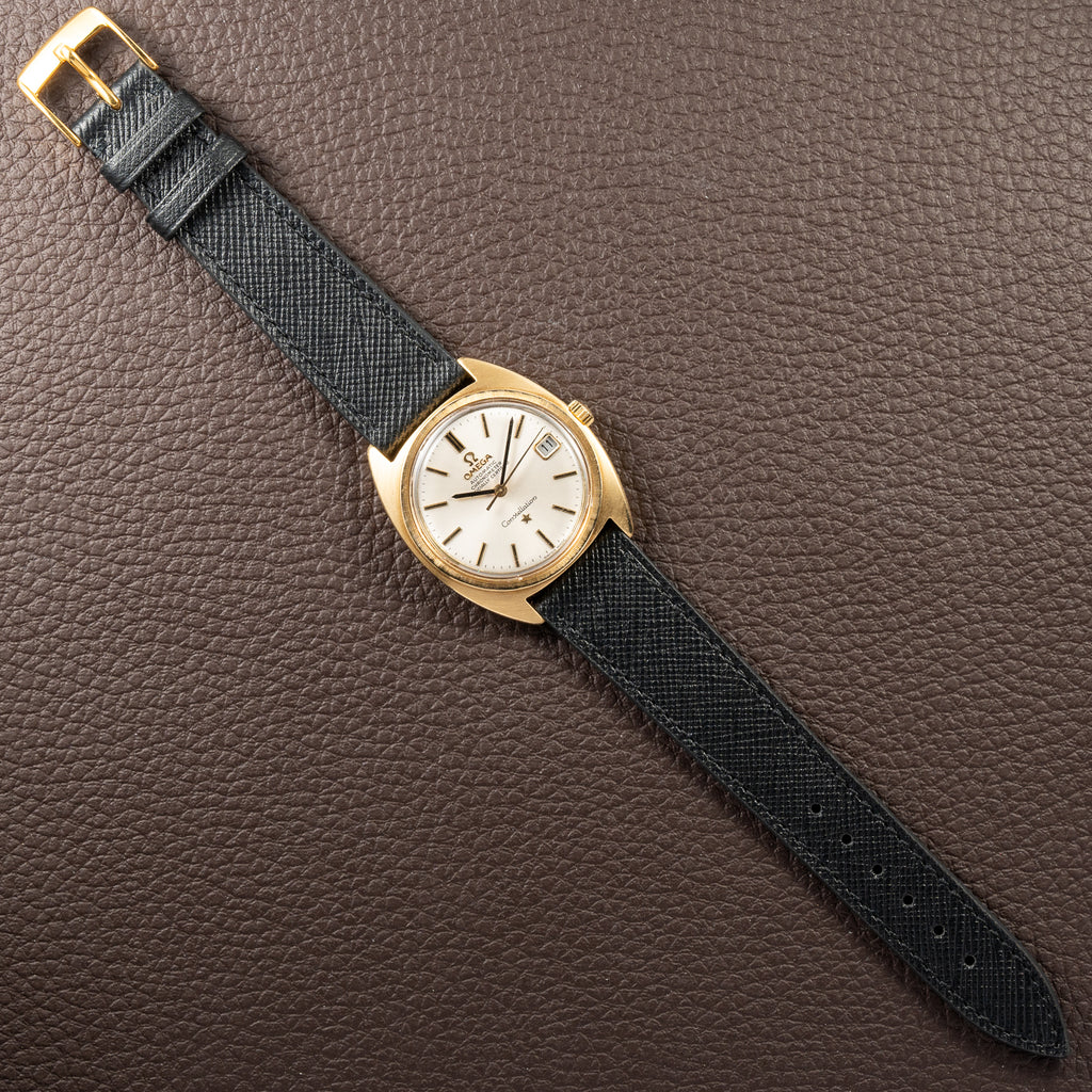 Omega Constellation “C-Shape” Fluted Bezel Automatic 18K Yellow Gold Ref. 168.017 from 1969