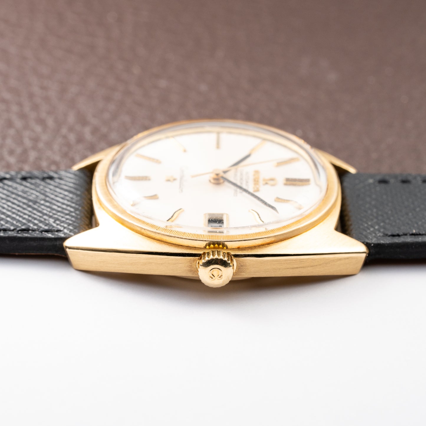 Omega Constellation “C-Shape” Fluted Bezel Automatic 18K Yellow Gold Ref. 168.017 from 1969