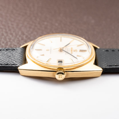 Omega Constellation “C-Shape” Fluted Bezel Automatic 18K Yellow Gold Ref. 168.017 from 1969