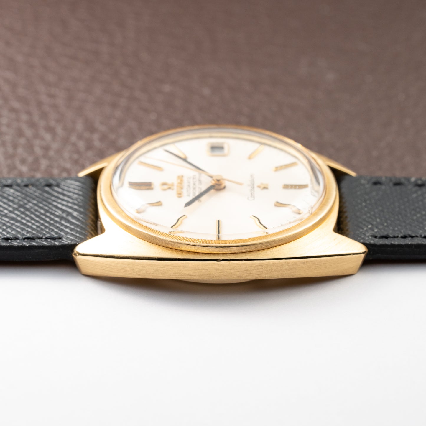 Omega Constellation “C-Shape” Fluted Bezel Automatic 18K Yellow Gold Ref. 168.017 from 1969