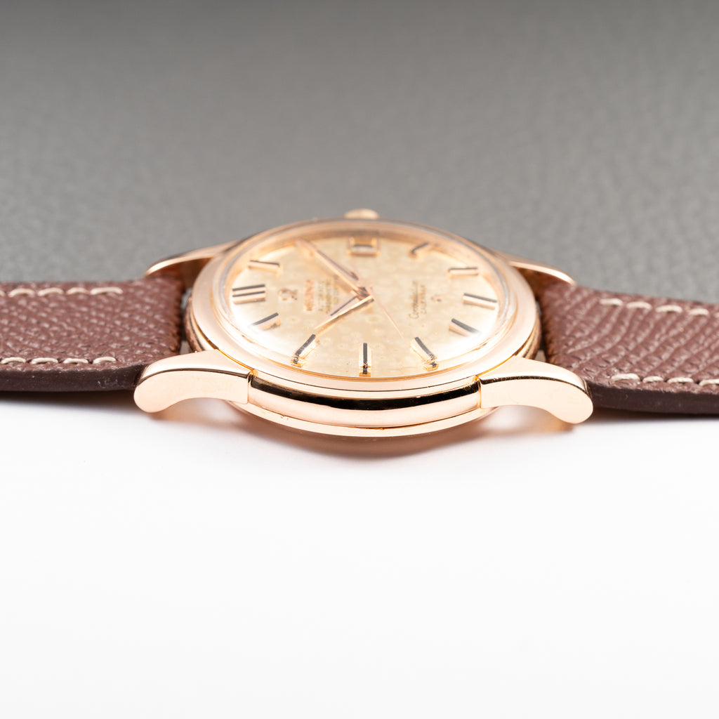 Omega Constellation Calendar Automatic Rare 18K Rose Pink Gold Ref. 2943 from 1959