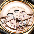 Omega Constellation C-Shape Day-Date 18K Yellow Gold linnen OM DIAL Ref. 168.029 from 1969