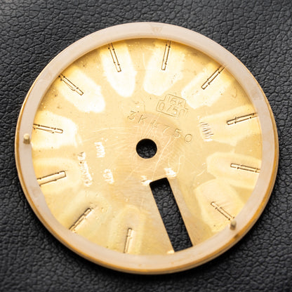 Omega Constellation C-Shape Day-Date 18K Yellow Gold linnen OM DIAL Ref. 168.029 from 1969