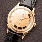 Omega Constellation De Luxe Pie Pan Arrow Head Mirror Dial 18K Rosé Gold Ref. 2852 / 2853 from 1957