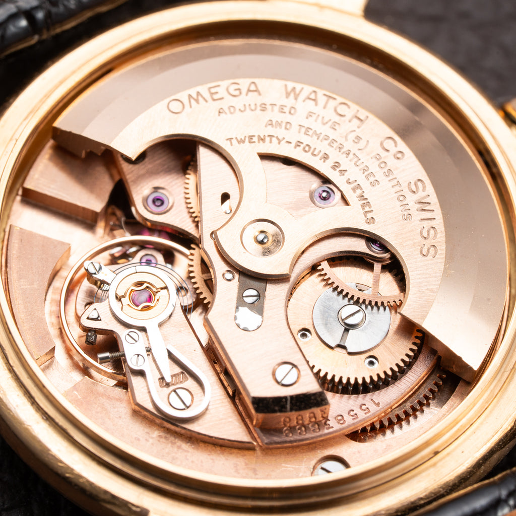 Omega Constellation De Luxe Pie Pan Arrow Head Mirror Dial 18K Rosé Gold Ref. 2852 / 2853 from 1957