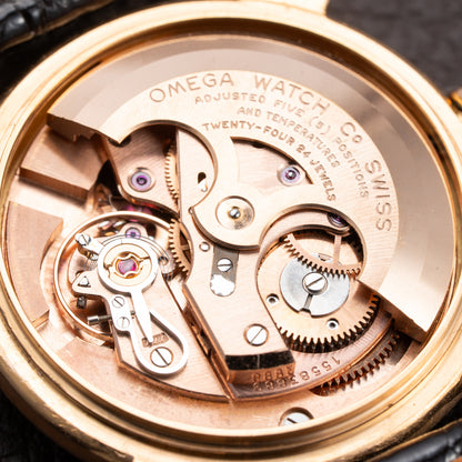 Omega Constellation De Luxe Pie Pan Arrow Head Mirror Dial 18K Rosé Gold Ref. 2852 / 2853 from 1957