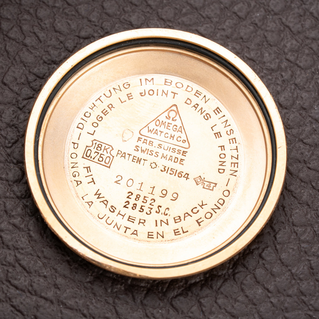 Omega Constellation De Luxe Pie Pan Arrow Head Mirror Dial 18K Rosé Gold Ref. 2852 / 2853 from 1957