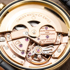 Omega Constellation DeLuxe Automatic Onyx Indices 18K Yellow Gold Ref. 14393 from 1959