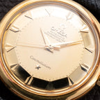 Omega Constellation DeLuxe PiePan Arrow Head 18K Yellow Gold Ref 2852 from 1958