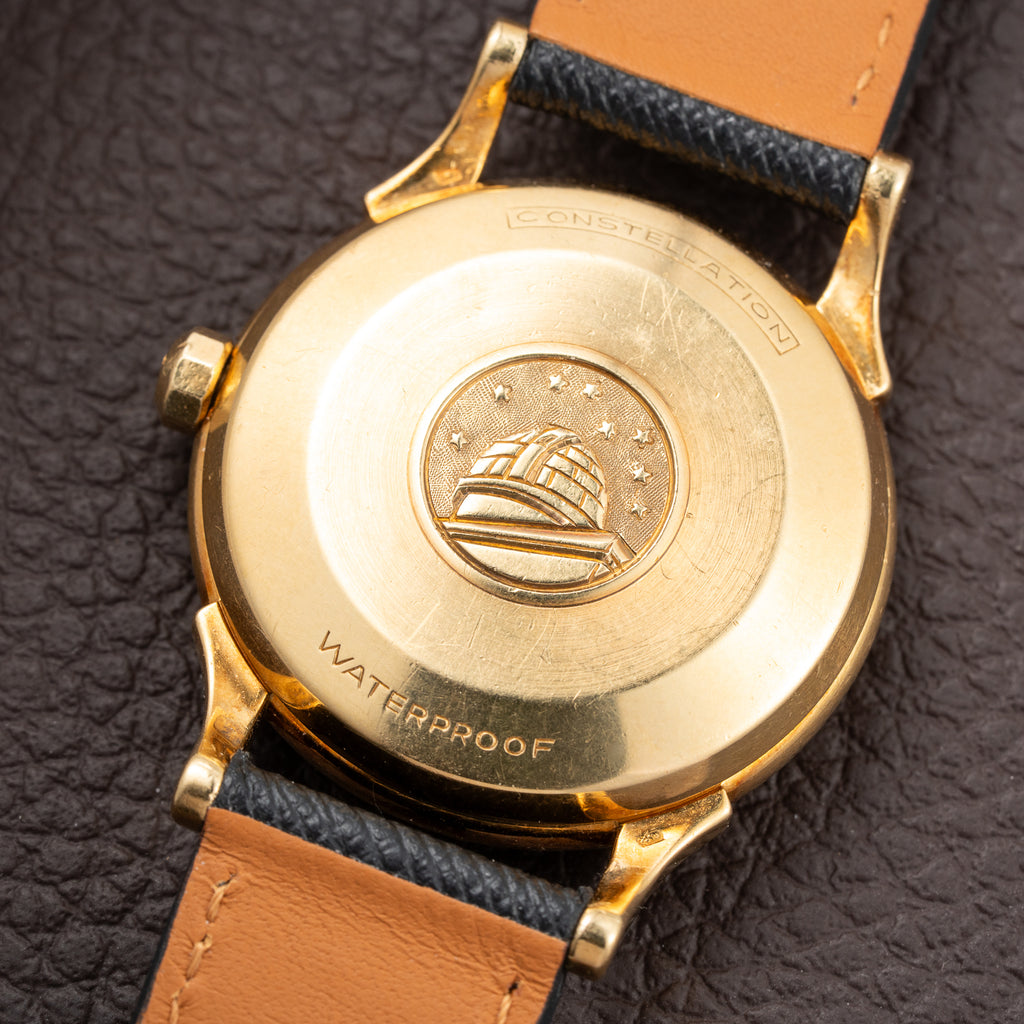Omega Constellation DeLuxe PiePan Arrow Head 18K Yellow Gold Ref 2852 from 1958