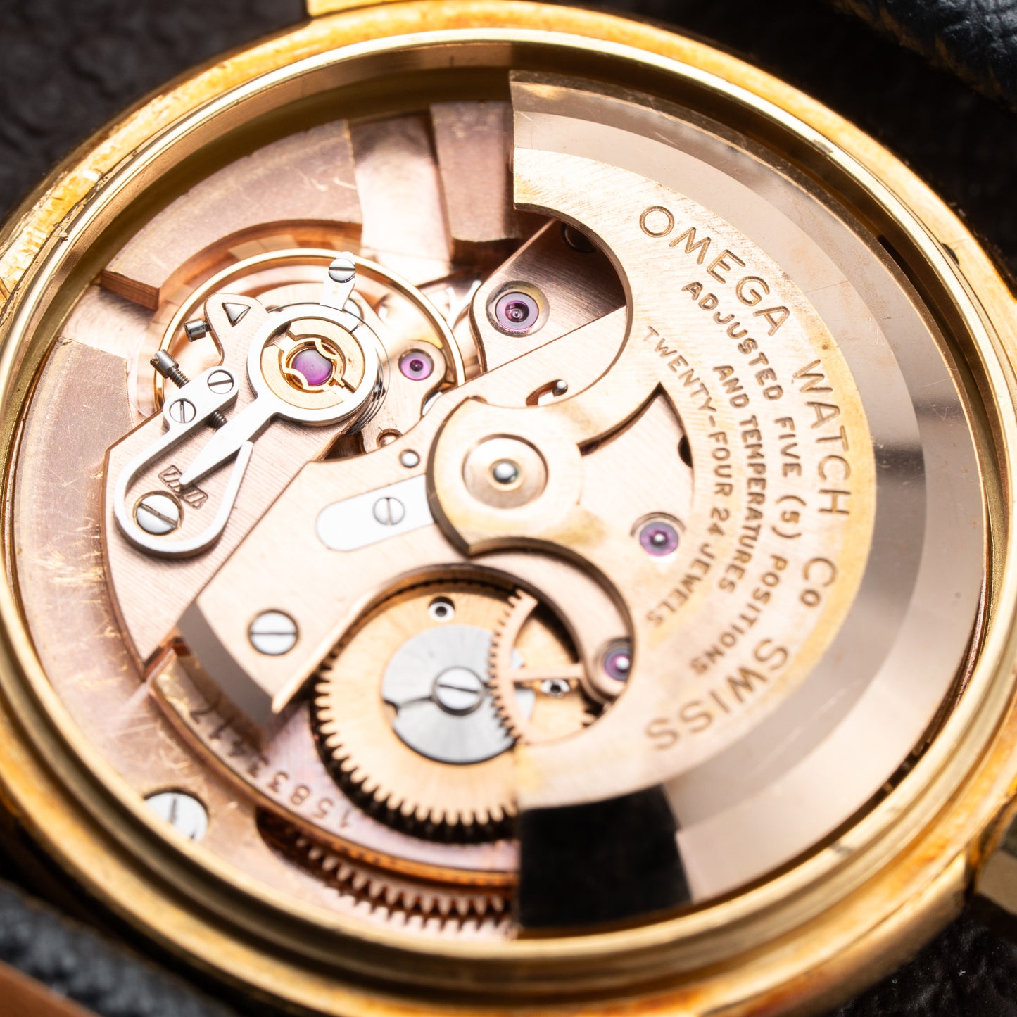 Omega Constellation DeLuxe PiePan Arrow Head 18K Yellow Gold Ref 2852 from 1958