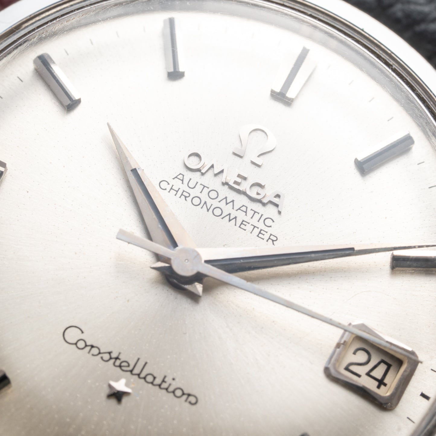 Omega Constellation Automatic Dog Leg Onyx Indicies Ref 14902 from 1962