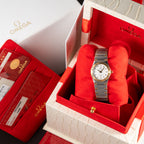 Omega Constellation Lady Gold & Steel Full Set Ref. 1372.30.00 from 2003