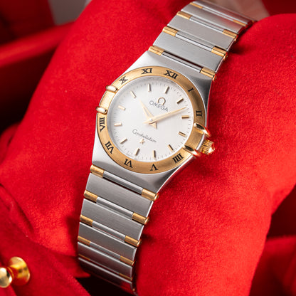 Omega Constellation Lady Gold & Steel Full Set Ref. 1372.30.00 from 2003