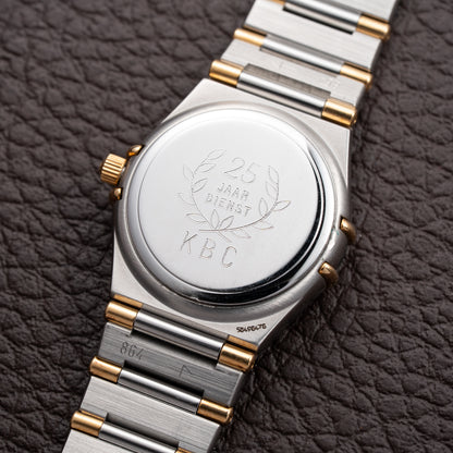 Omega Constellation Lady Gold & Steel Full Set Ref. 1372.30.00 from 2003