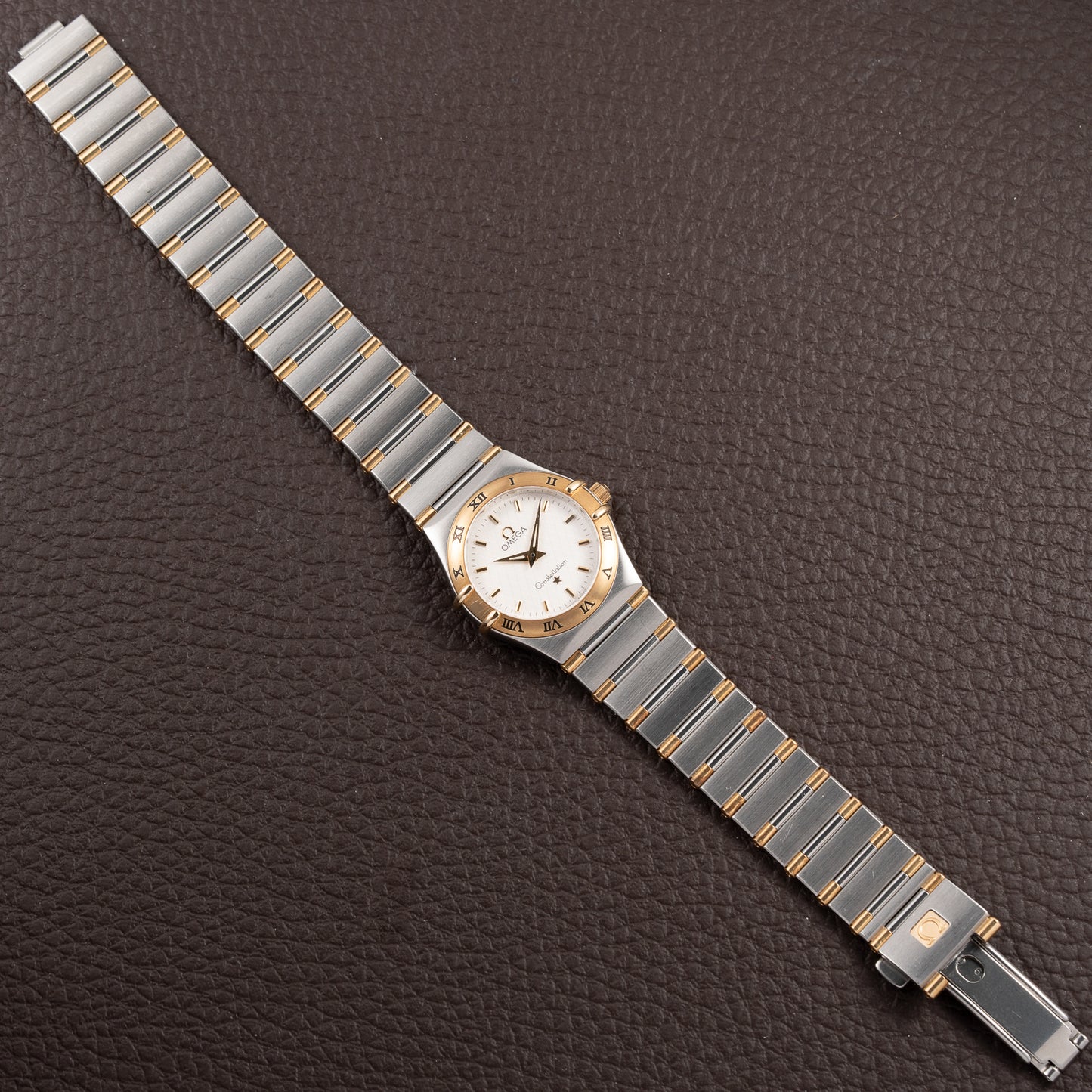 Omega Constellation Lady Gold & Steel Full Set Ref. 1372.30.00 from 2003