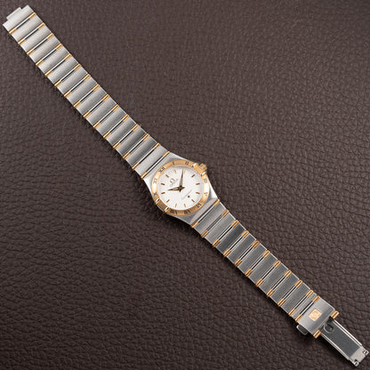 Omega Constellation Lady Gold & Steel Full Set Ref. 1372.30.00 from 2003