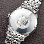 Omega Constellation Pie Pan Black Gilt Dial Dogleg Lugs Ref. 14902 From 1962