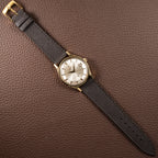 Omega Constellation Pie Pan Crosshair Dial Dog Leg 18K Gold Ref 168.005 from 1962