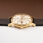Omega Constellation Pie Pan Crosshair Dial Dog Leg 18K Gold Ref 168.005 from 1962