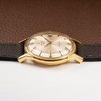 Omega Constellation Pie Pan Crosshair Dial Dog Leg 18K Gold Ref 168.005 from 1962