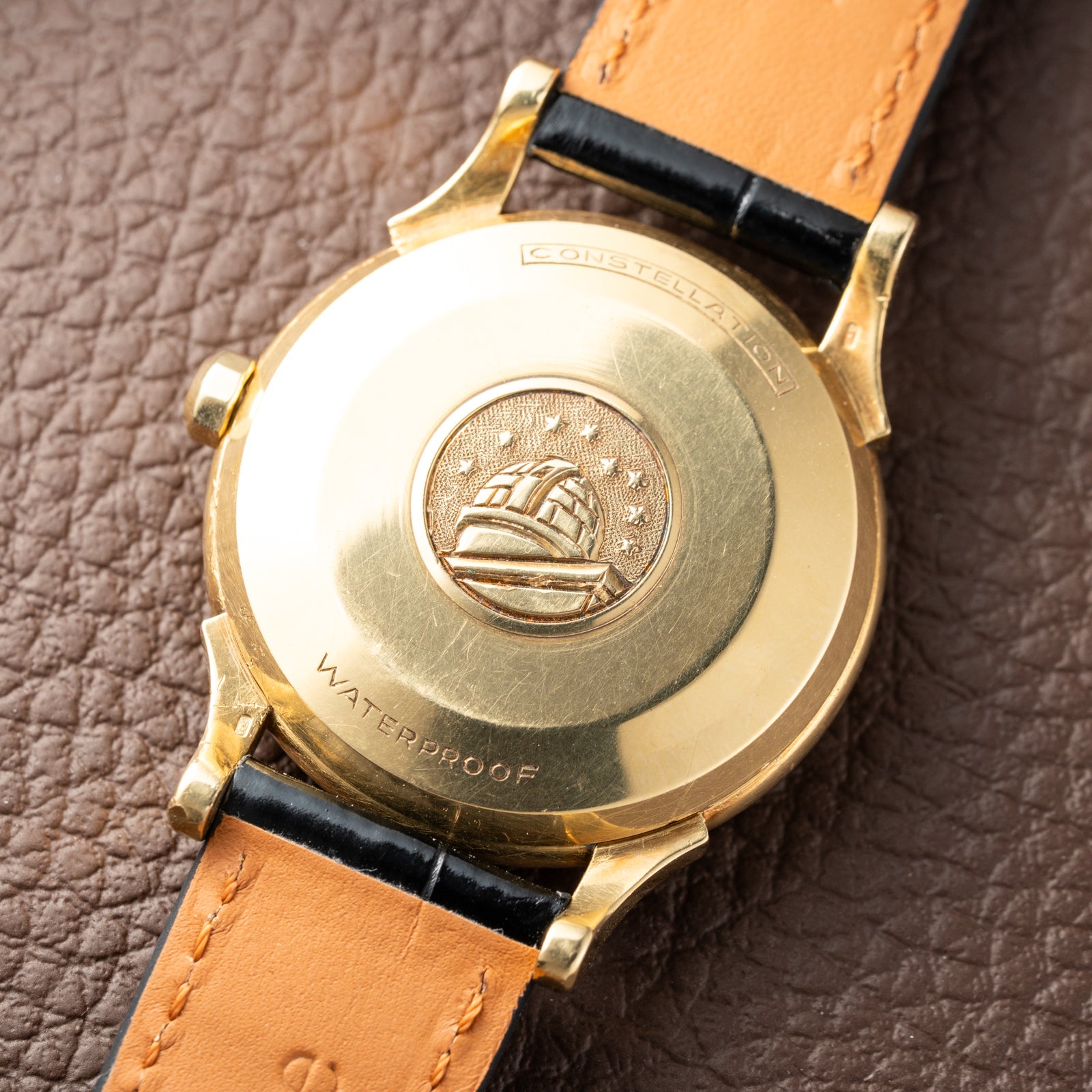 Omega Constellation De Luxe Pie Pan 18K Yellow Gold Ref. 2852 / 2853 from 1956