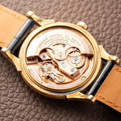 Omega Constellation De Luxe Pie Pan 18K Yellow Gold Ref. 2852 / 2853 from 1956