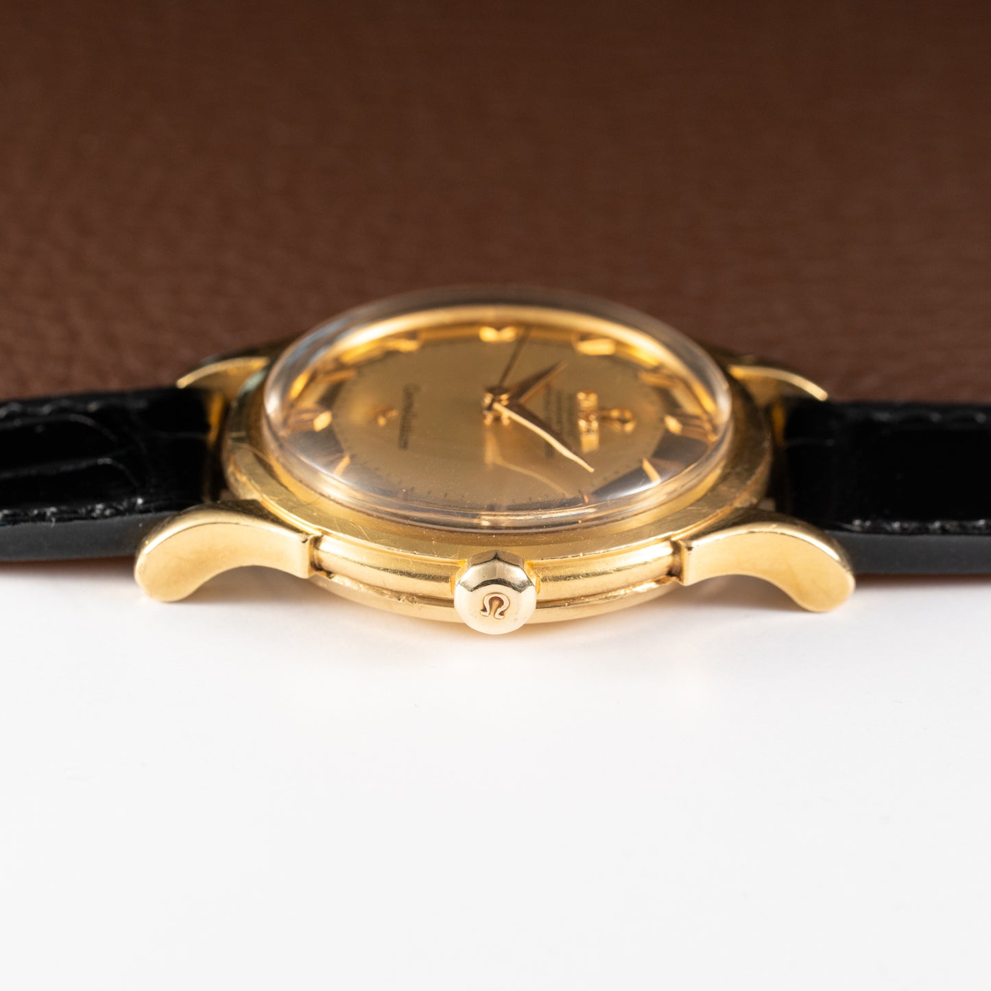 Omega Constellation De Luxe Pie Pan 18K Yellow Gold Ref. 2852 / 2853 from 1956