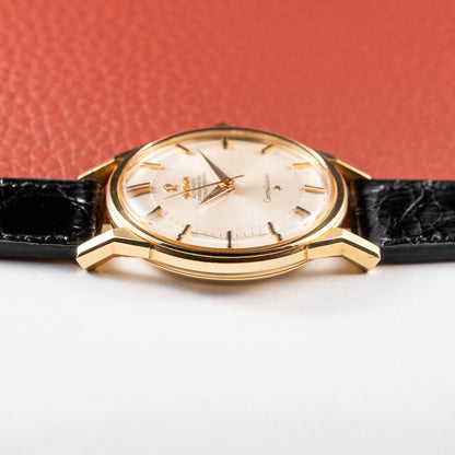 Omega Constellation Automatic Pie Pan Dog Leg 18K Gold Ref. 167.005 from 1966