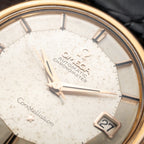 Omega Constellation Pie Pan Dog Leg French Case 18K Rosé Gold from 1962