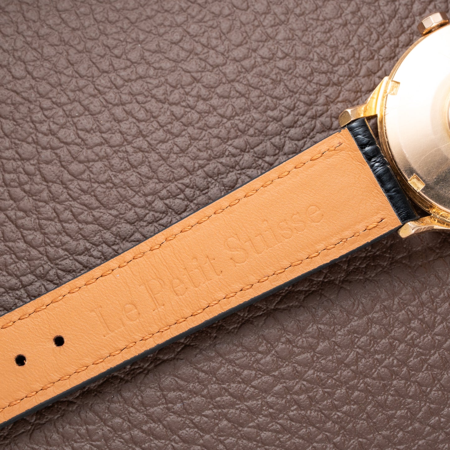 Omega Constellation Pie Pan Dog Leg French Case 18K Rosé Gold from 1962