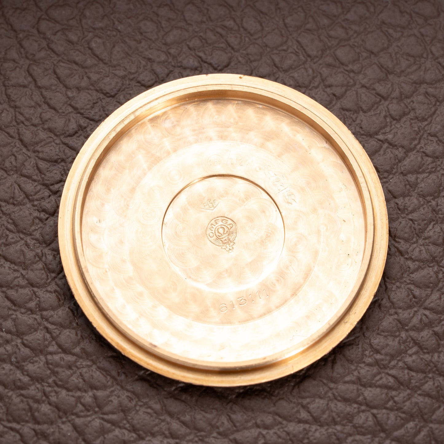 Omega Constellation Pie Pan Dog Leg French Case 18K Rosé Gold from 1962