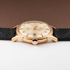 Omega Constellation Pie Pan Dog Leg French Case 18K Rosé Gold from 1962