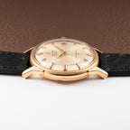 Omega Constellation Pie Pan Dog Leg French Case 18K Rosé Gold from 1962