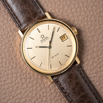 Omega De Ville Automatic Ref. 166.7270 in 18K Yellow Gold from 1969