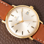 Omega De Ville Automatic 18k Yellow Gold Ref 166.033 from 1972