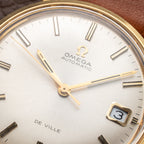 Omega De Ville Automatic 18k Yellow Gold Ref 166.033 from 1972