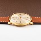 Omega De Ville Automatic 18k Yellow Gold Ref 166.033 from 1972