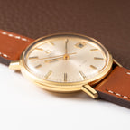 Omega De Ville Automatic 18k Yellow Gold Ref 166.033 from 1972