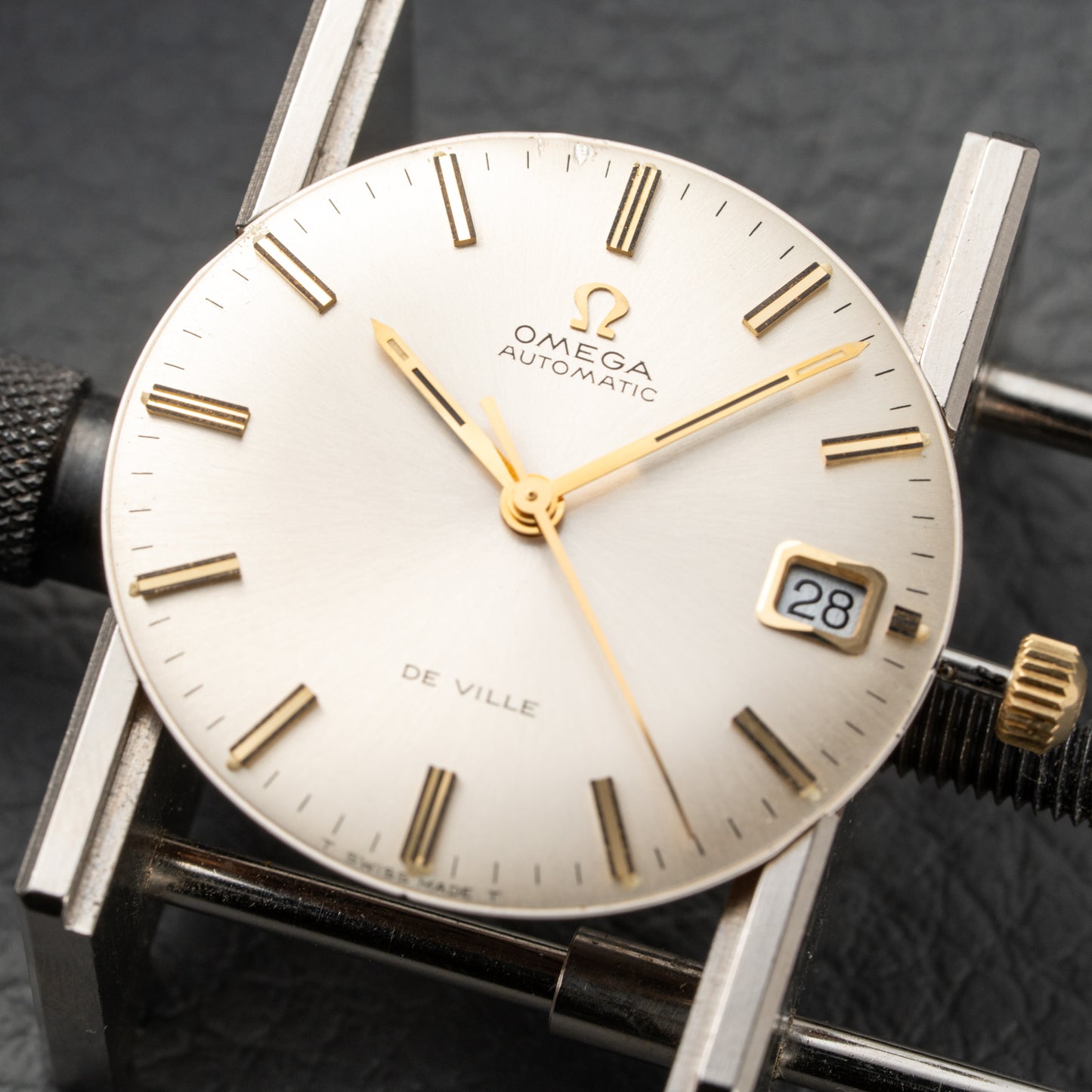 Omega De Ville Automatic 18k Yellow Gold Ref 166.033 from 1972
