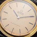 Omega De Ville Automatic “Clous de Paris” 18K Yellow Gold Ref. 151.012 from 1973