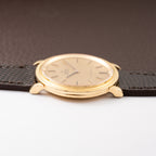 Omega De Ville Automatic “Clous de Paris” 18K Yellow Gold Ref. 151.012 from 1973