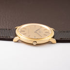 Omega De Ville Automatic “Clous de Paris” 18K Yellow Gold Ref. 151.012 from 1973