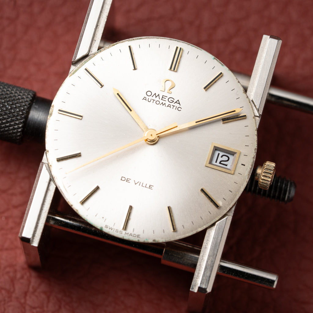 Omega De Ville Automatic Date 18K Gold Ref 162.046 from 1970