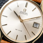 Omega De Ville Automatic Date 18K Gold Ref 162.046 from 1970